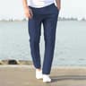 Mens Cotton Linen Pants  Breathable Solid Color Trousers For Casual Fitness  Streetwear 8