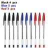 50100Pack 10mm Blue  Black Ballpoint Pens  Smooth Writing Plastic Ball Point Pens For School  Offic 10