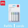 Deli Refillable Solid Glue Stick  QuickDrying NonToxic Strong Adhesive For School  Office 6