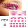 SelfAdhesive Pearl Stickers Set 162 Pcs  Mixed Sizes For Face Eyes Makeup  Hair 16