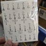 Laser Sparkle Stars  Pearls Face Gems Stickers  Rhinestone Eye  Face Temporary Tattoos 9