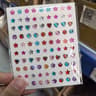 Laser Sparkle Stars  Pearls Face Gems Stickers  Rhinestone Eye  Face Temporary Tattoos 13