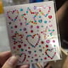 Laser Sparkle Stars  Pearls Face Gems Stickers  Rhinestone Eye  Face Temporary Tattoos 12
