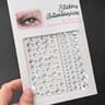 SelfAdhesive Face Jewels  Eyes Rhinestones  Temporary Tattoo Diamond Gems For Makeup  Party 7