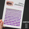 SelfAdhesive Face Jewels  Eyes Rhinestones  Temporary Tattoo Diamond Gems For Makeup  Party 19