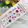 Bright Crystal Rhinestone Face Gems  SelfAdhesive Makeup Festival Jewels  Face Diamonds 9