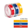 Omega S Handheld Embossing Label Maker  Manual Label Printer With 9mm 3D Tape 9