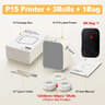 Marklife P15 Portable Wireless Bluetooth Thermal Label Printer 15