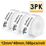 Portable Bluetooth Wireless Thermal Label Printer P15  P12 Compatible 7
