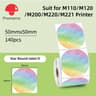 Phomemo M220 Portable Handheld Thermal Label Printer 75mm Print Width 20