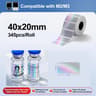 NIIMBOT M2 300DPI Portable Thermal Transfer Label Printer  Apparel Tag Maker 11