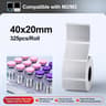 NIIMBOT M2 300DPI Portable Thermal Transfer Label Printer  Apparel Tag Maker 17