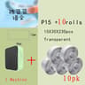 P15 Portable Mini Wireless Bluetooth Label Printer  Clear Sticker Maker 12
