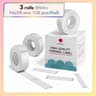 Phomemo Q30 Waterproof White Thermal Label Paper Rolls For Q30  D30 Printers 3 Rolls 20