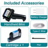 127mm Mini Handheld Thermal Inkjet Printer With FastDrying Ink  Touchscreen 8