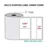 NETUM Thermal Printing Paper Rolls 10 Rolls Pack For NTG5 Barcode Label Printers 6