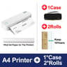 Wireless Mini A4 Portable Bluetooth Thermal Document Printer For Home Office  Mobile Work 7
