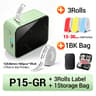 Marklife P15 Mini Handheld Wireless Thermal Label Maker With Color Label Tape For Home  Office 10