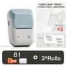 NIIMBOT B1 Mini Wireless Bluetooth Thermal Label Printer  Cable Tag Maker For Office  Home 24