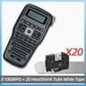 E1000PRO Handheld Industrial Label Printer Compatible With Brother TZe Tapes Heat Shrink Tubes  Sat 26