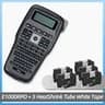 E1000PRO Handheld Industrial Label Printer Compatible With Brother TZe Tapes Heat Shrink Tubes  Sat 22