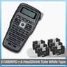 E1000PRO Handheld Industrial Label Printer Compatible With Brother TZe Tapes Heat Shrink Tubes  Sat 24