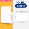 NIIMBOT B1 B21 B203  B3S Cartoon Pattern Thermal Label Roll Waterproof Stickers For Smart Label Pri 13