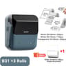 NIIMBOT B31 Wireless Thermal Label Printer 20mm75mm Portable Business Barcode Clothing Jewelry Stic 10