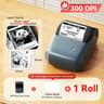 NIIMBOT B1 Pro Label Printer 300 DPI HighDefinition Red  Black Color Direct Thermal SelfAdhesive Ma 12