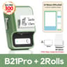 NIIMBOT B21Pro 300 DPI Wireless Thermal Label Maker Red  Black DualColor Photo  Sticker Printer 17