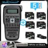 E1000 Pro Portable Industrial Handheld Label Maker Machine Compatible With Brother TZe231 Label Tap 13