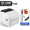 Xprinter XP420B 4Inch 110mm Thermal Shipping Label Printer USB WiFi LAN Ethernet Desktop Waybill Pr 6