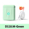 NIIMBOT D110M Upgraded Mini Portable Bluetooth Thermal Label Printer With Tape For Office Home  Sch 8