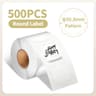 Phomemo Waterproof White Round Thermal Label Stickers For PM241 PM246S  D520 Label Printers 19