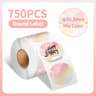 Phomemo Waterproof White Round Thermal Label Stickers For PM241 PM246S  D520 Label Printers 8