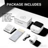 C50 Mini Wireless Portable Inkless Thermal Tattoo  Label Printer For Stencils Logos Stickers  DIY P 8