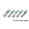 Mini Portable Bluetooth Pocket Thermal Sticker Printer Inkless Photo  Journal Printing Machine 6