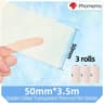 Official Phomemo 3 Rolls 50mm X 35m Transparent SelfAdhesive Thermal Paper BPAFree Sticker Set 8