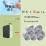 P15 Mini Portable Wireless Bluetooth Thermal Label Printer Handheld Marker Compatible With IOS  And 14