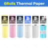58mm Mini Bluetooth Thermal Label Printer Pocket Photo Maker For Stickers  Color Paper 13