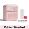 57mm Mini Thermal Pocket Printer  Wireless Bluetooth Sticker Photo Label Maker 11