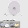 Wireless MotionSensor LED Night Light  USB Rechargeable UnderCabinet  Closet Light 8