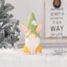 Handcrafted Easter Bunny Gnome Doll Decorative Plush For Tabletop  Spring Home Decor 6