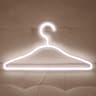 USB LED Coat Hanger Neon Light Decorative Wall Lamp For Bedroom And Closet 6