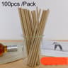 Pack Paper Straws Biodegradable Disposable Drinking Straws For Hot  Cold Beverages 6