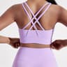 Womens High Impact Cross Back Sports Bra With Chest Pad For Training And Yoga 12