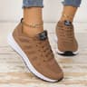 Womens Mesh Breathable Platform Sneakers Lightweight Casual Trainers 8