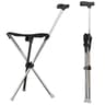 Lightweight Folding Cane With Built In Seat For Comfortable Outdoor Support 7