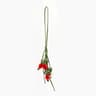 Leather Flower Bag Charm 9