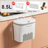 Wall Mounted Kitchen Trash Can With Lid 6